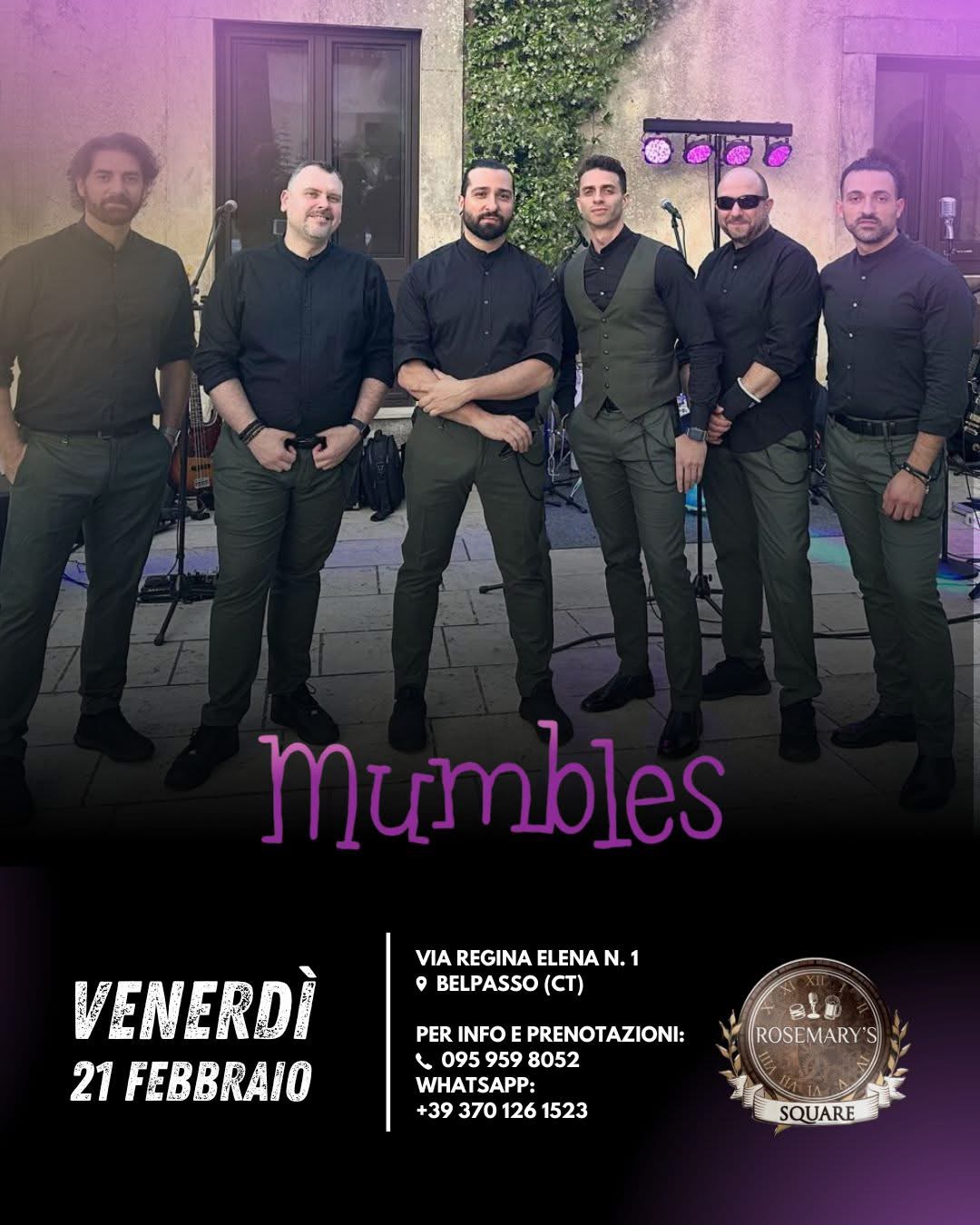 Rosemary 21 febbraio, mumbles live